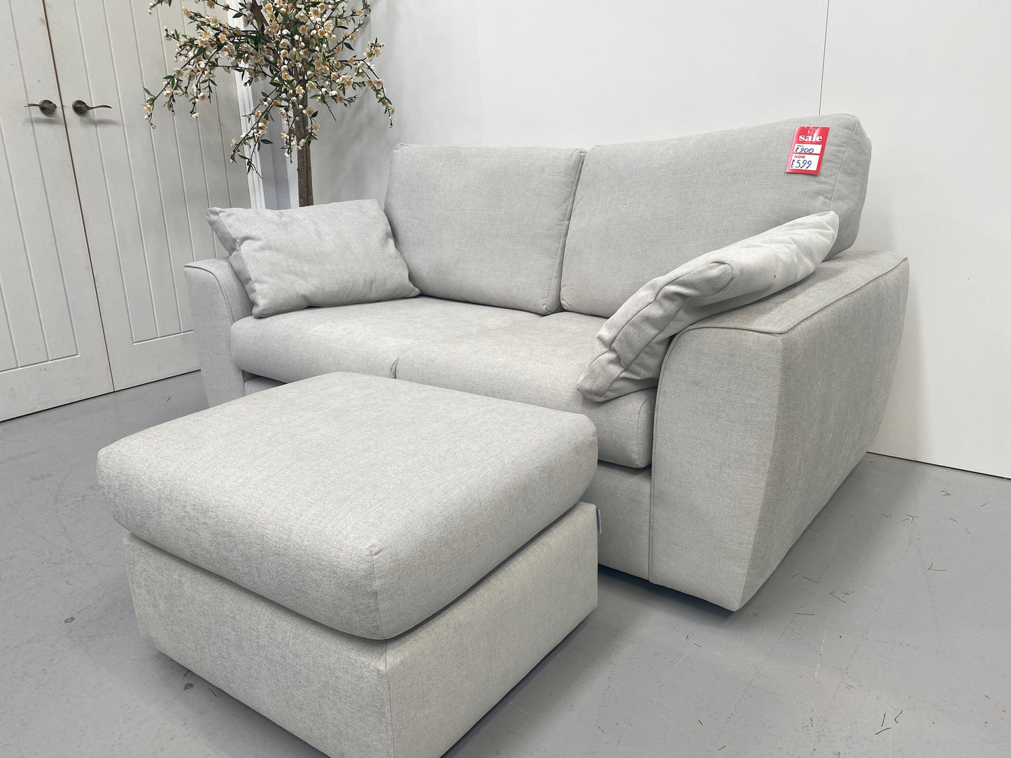 Sample Sofa & Footstool Set SC105